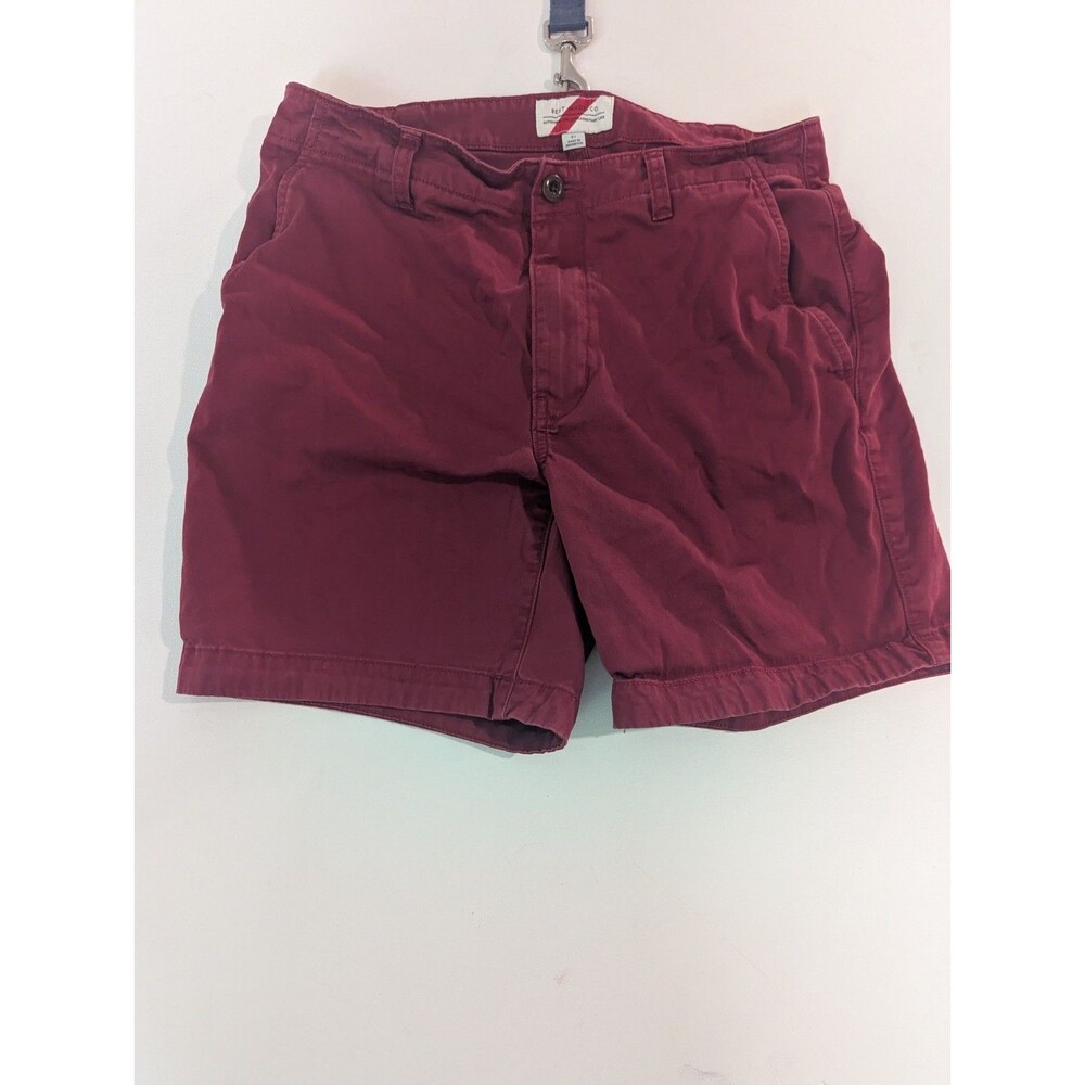 Best‎ Made Co Shorts Mens 31 Red Supima Twill Cotton Stretch Minimalist Outdoors